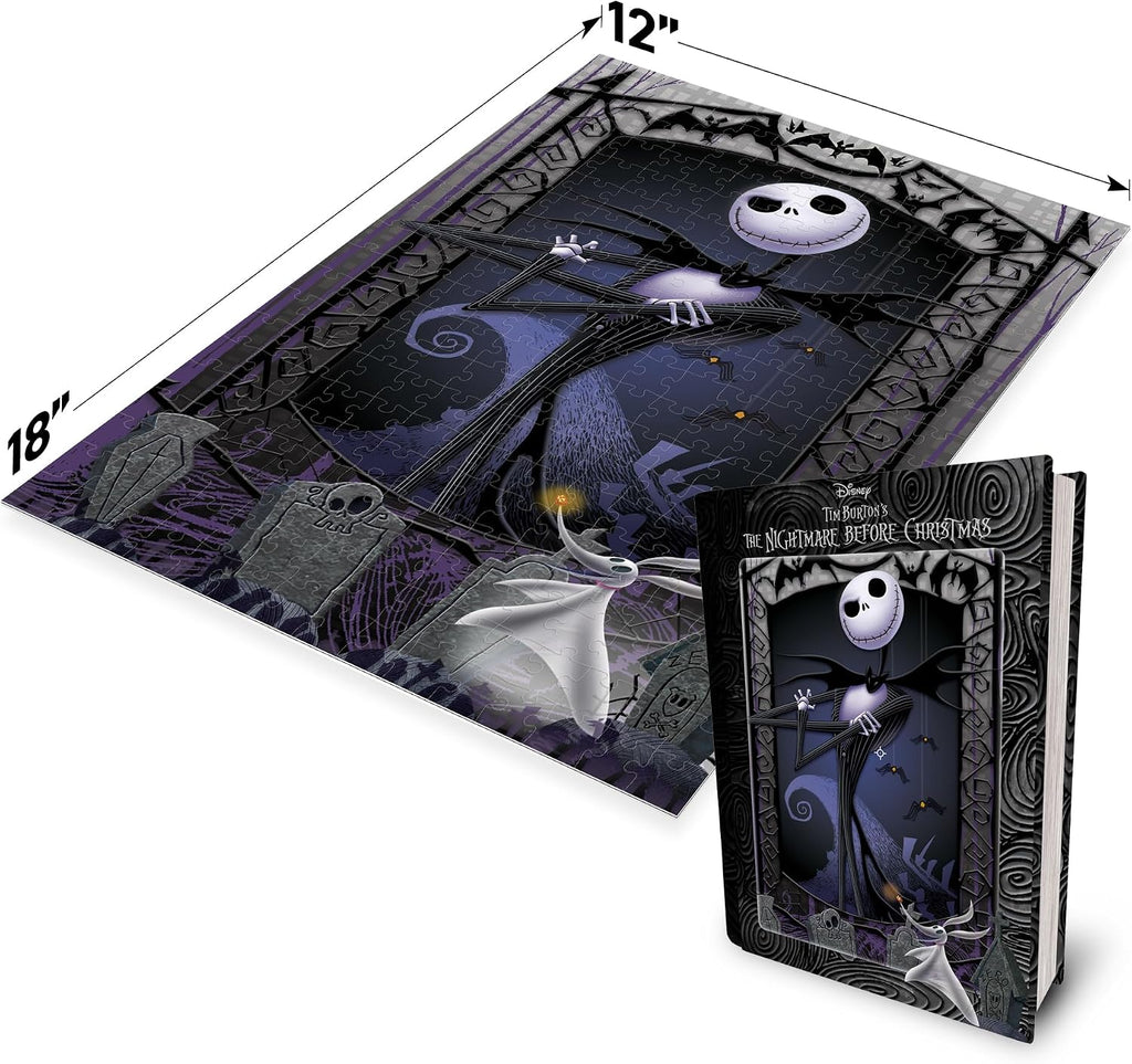 Prime 3D Disney Nightmare Before Christmas, 300-Piece 3D Jigsaw Puzzle