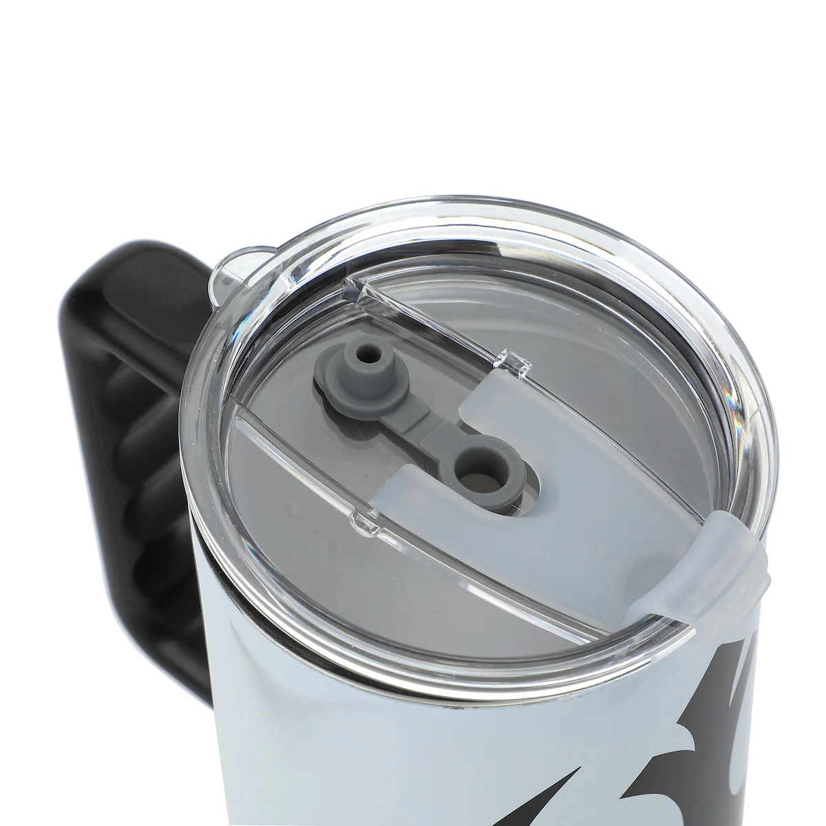 Star Wars Rebel Alliance Vacuum Insulated 40 Oz White Stainless Steel Tumbler with Leak-Proof Lid & Easy Carry Handle for Travel or Home