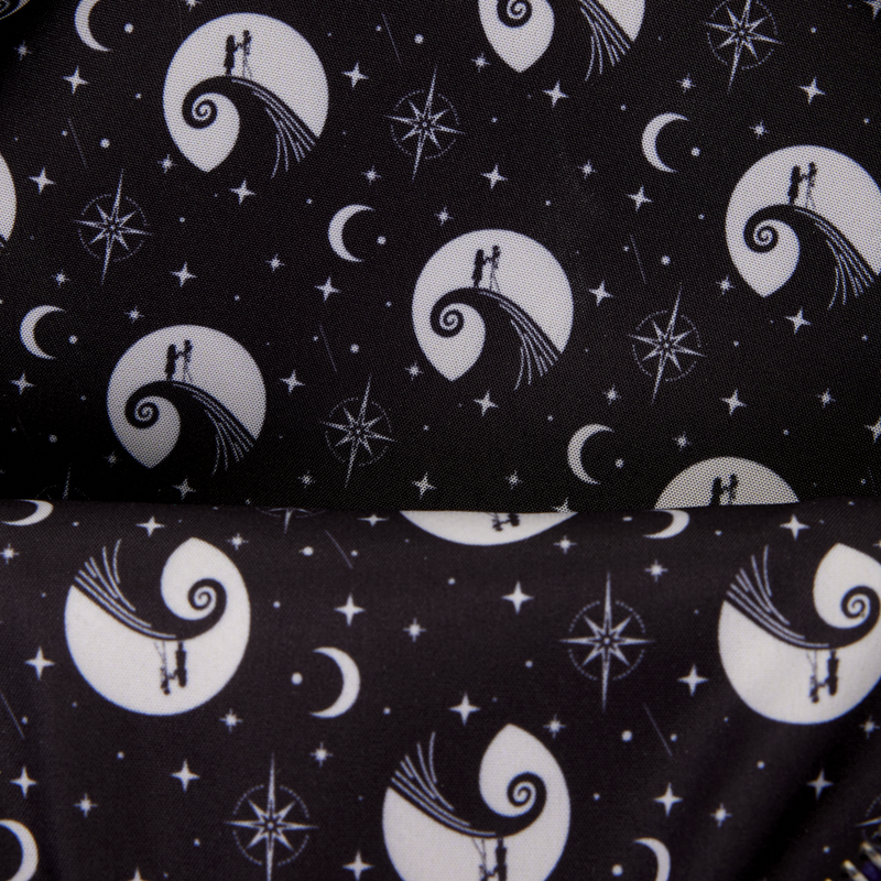 Loungefly The Nightmare Before Christmas Jack Skellington & Sally Night Sky Mini Backpack