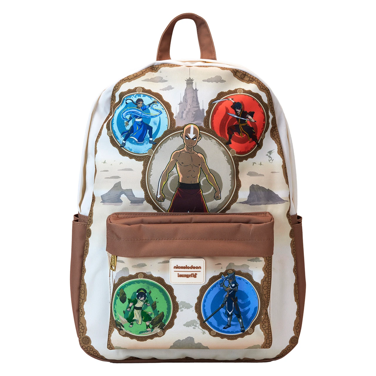 Loungefly Nickelodeon Avatar: The Last Airbender Nylon Full-Size Backpack-zoom-1