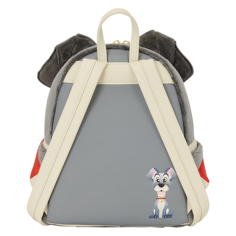 Loungefly Lady and the Tramp Plush Cosplay Mini Backpack-zoom-4