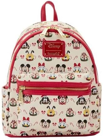 Loungefly Disney Minnie and Mickey Mouse Hot Cocoa Mini Backpack and Ear Headband Set-zoom-3