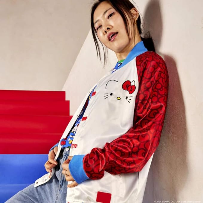 Loungefly Hello Kitty Unisex 50th Anniversary Jacket-4