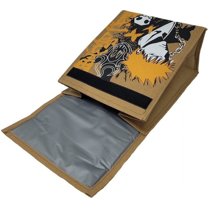 Bleach Ichigo with Icons Reusable Roll-Top Anime Student Lunch Tote-2