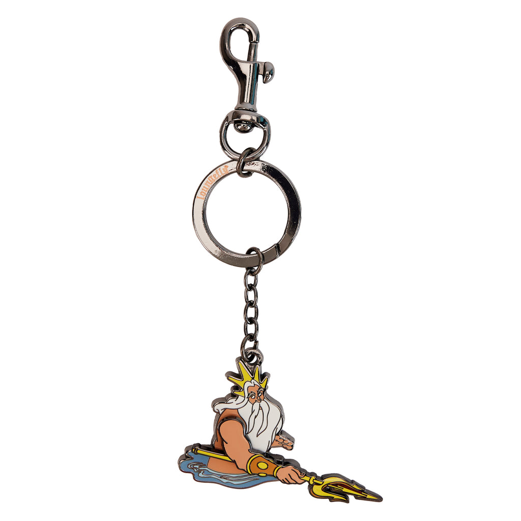 Loungefly Disney The Little Mermaid Tritons Gift Keychain