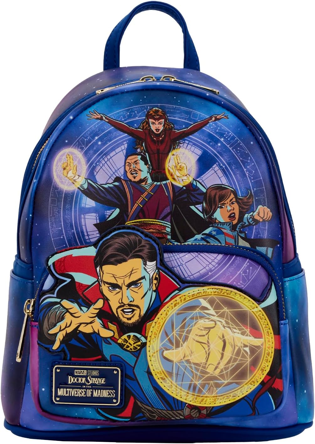 Loungefly Doctor Strange Multiverse of Madness Characters Mini Backpack