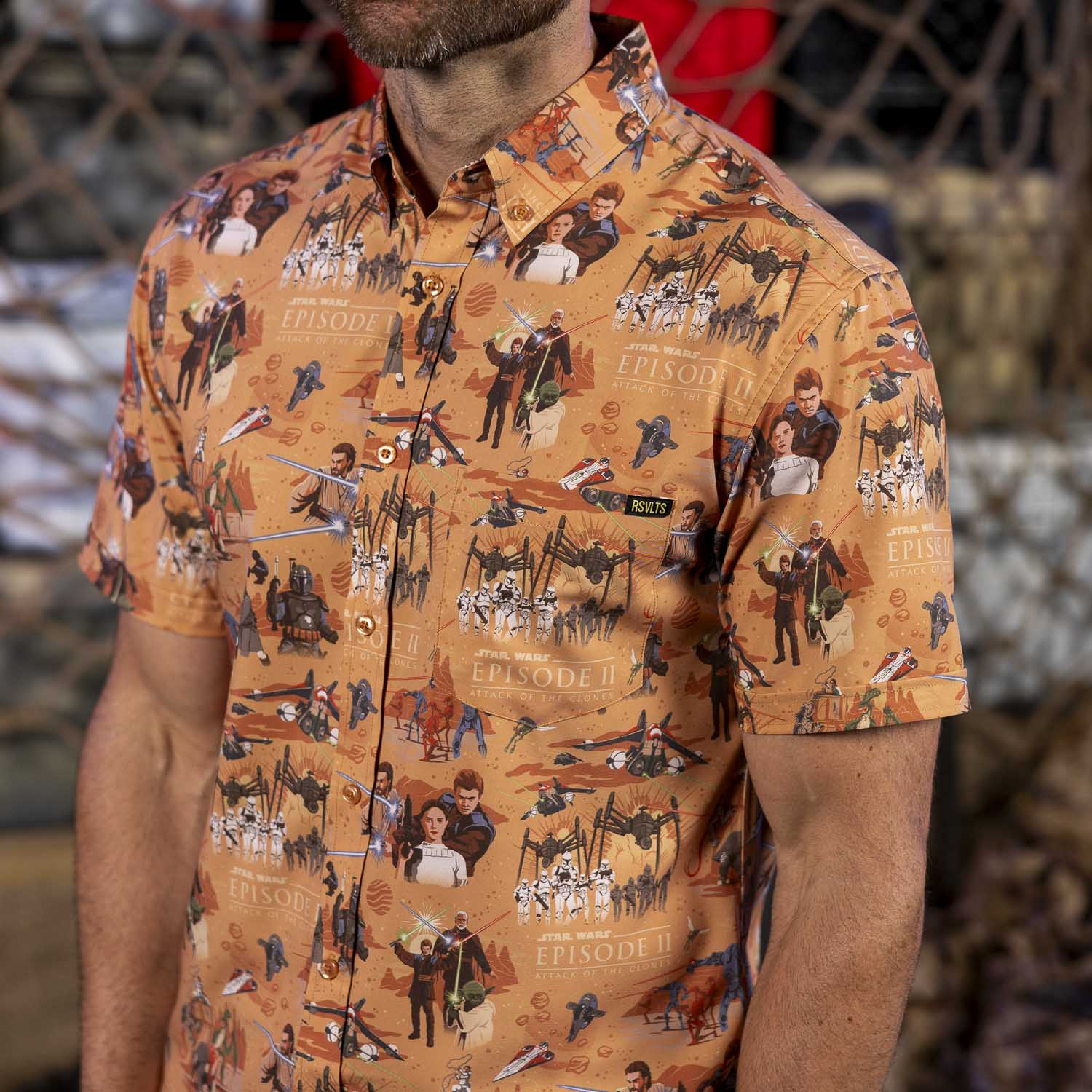 RSVLTS Star Wars "This Slumber Party's Over" – KUNUFLEX Short Sleeve Shirt