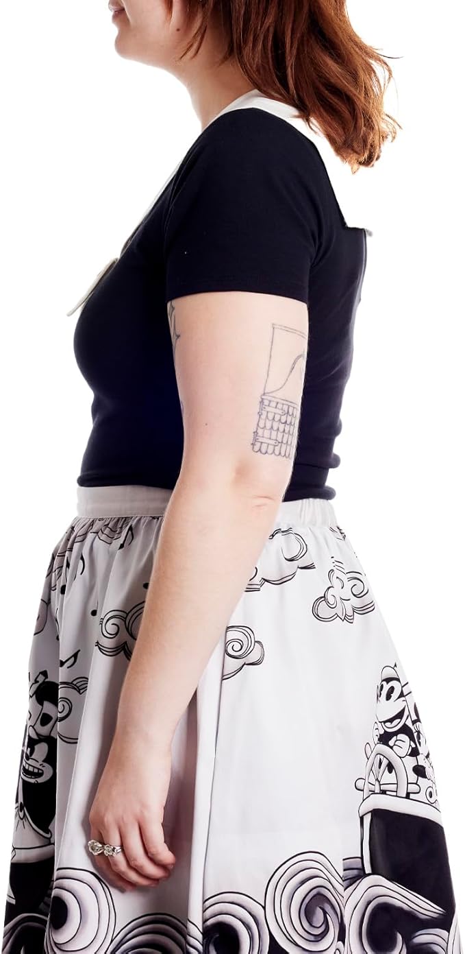 Loungefly Stitch Shoppe Disney Steamboat Willie Sailor top