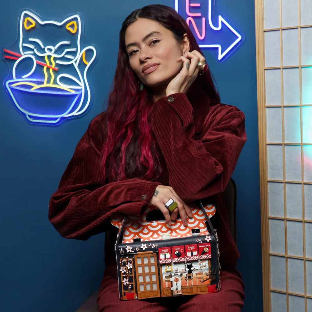 Vendula London Vendula Sushi - Blue Edition Takeaway Box Bag-zoom-18