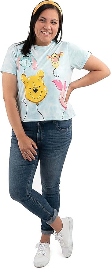 Loungefly Apparel Disney Winnie the Pooh and Friends Balloons t shirt-zoom-4