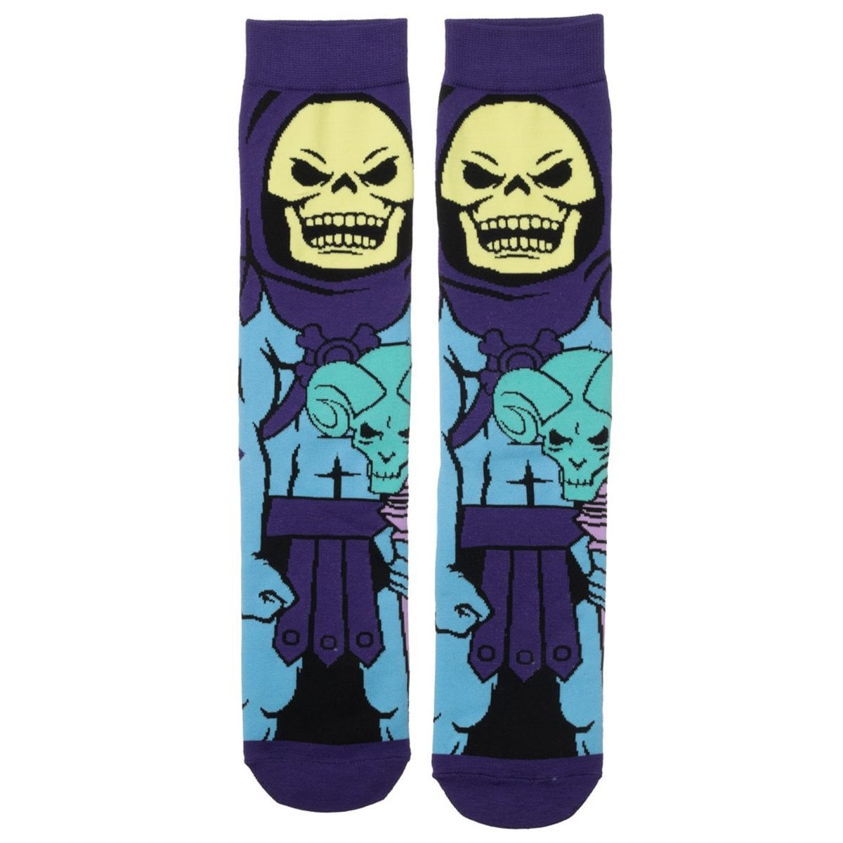Masters of the Universe Skeletor Character Crew Sock-zoom-2