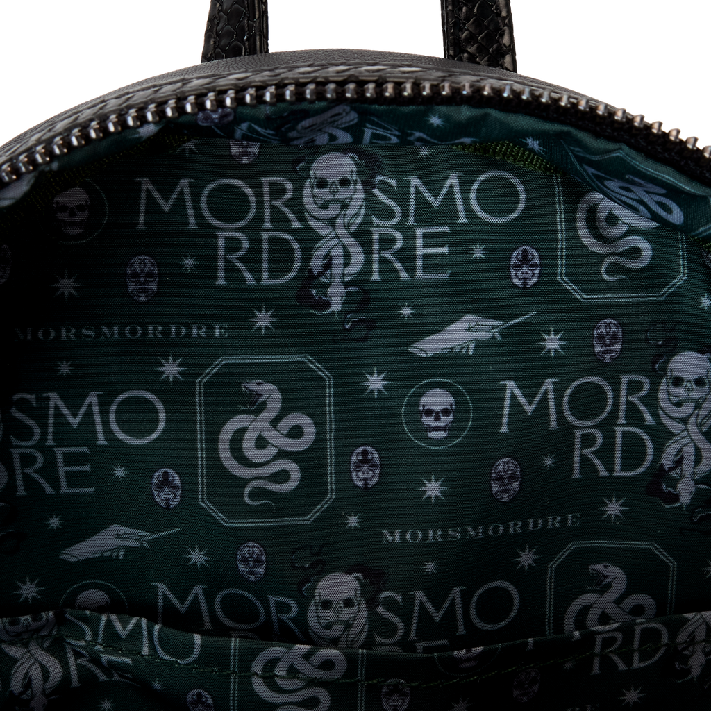 Loungefly Warner Brothers Harry Potter Death Eater Cosplay Mini Backpack