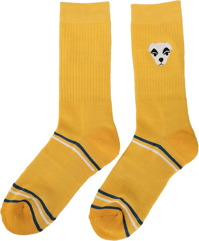 Animal Crossing K.K. Slider Athletic Crew Socks