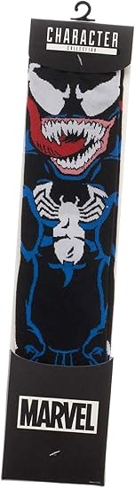 Marvel Venom Symbiote Casual 360 Crew Socks-zoom-3