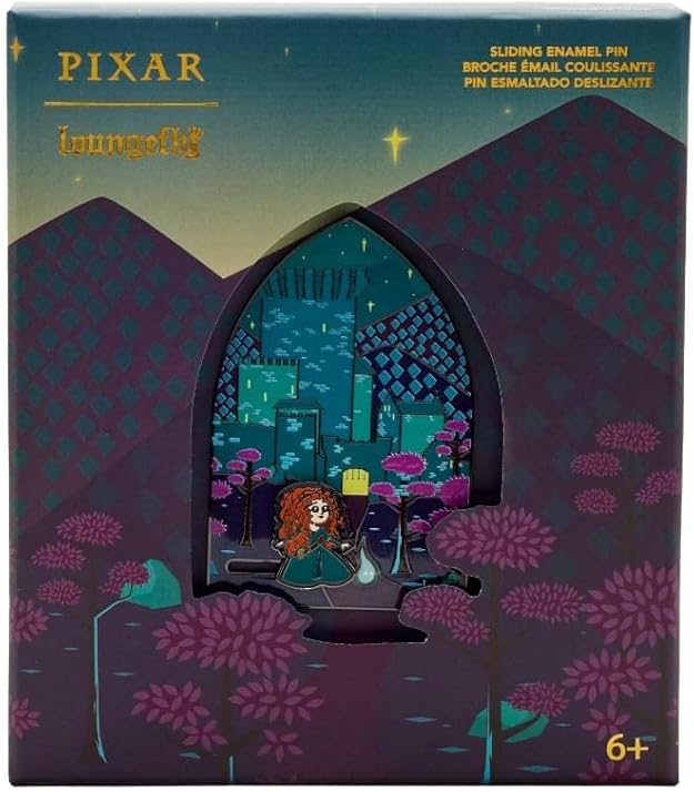Loungefly Brave Castle Limited Edition 3-Inch Collector Box Pin-zoom-1