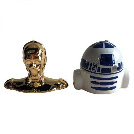 Star Wars R2-D2 and C-3PO Sculpted Salt and Pepper Shakers