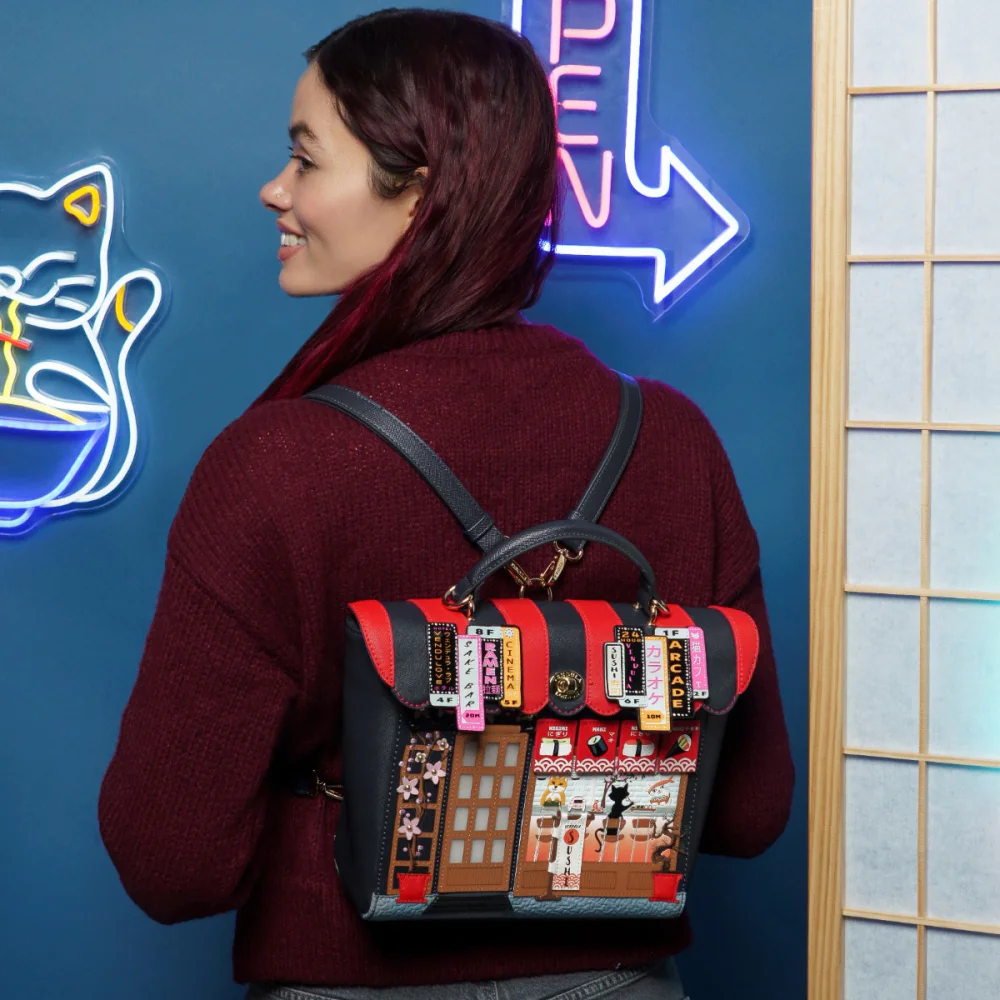Vendula London Vendula Sushi - Blue Edition Classic Backpack-10