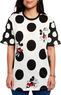 Loungefly Apparel Disney Minnie Mouse Rock the Dots unisex t shirt