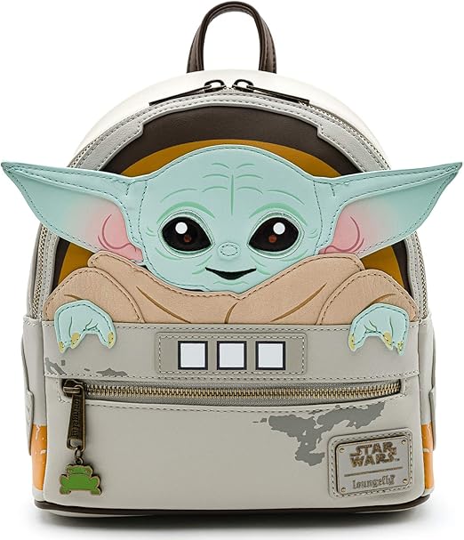 Loungefly Star Wars The Mandalorian Child Craddle Mini Backpack-zoom-1