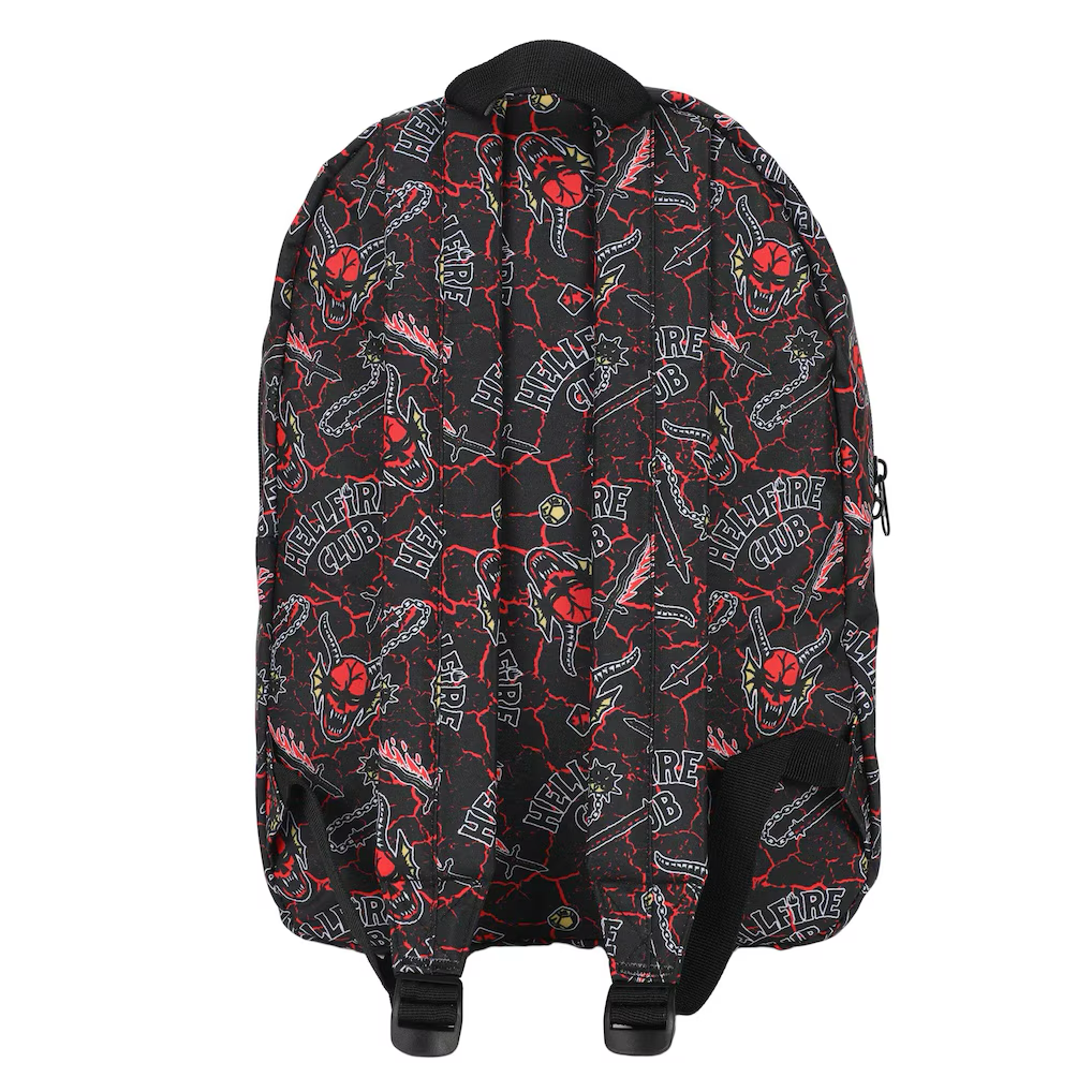 Stranger Things Hellfire Club Laptop Backpack-5