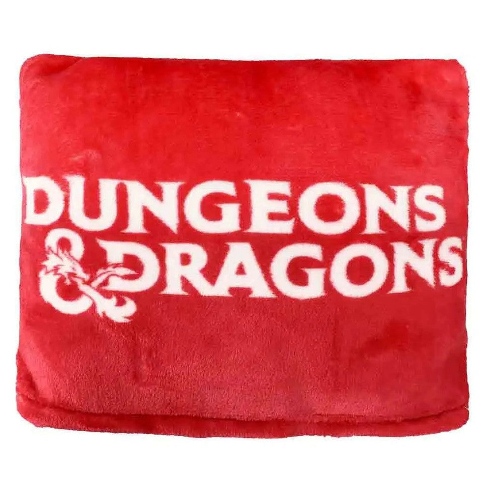 Dungeons & Dragons Original Game Cover Art Throw Pillow/ Blanket-zoom-2
