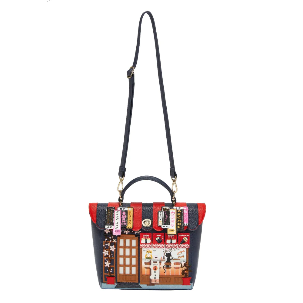 Vendula London Vendula Sushi - Blue Edition Classic Backpack-13