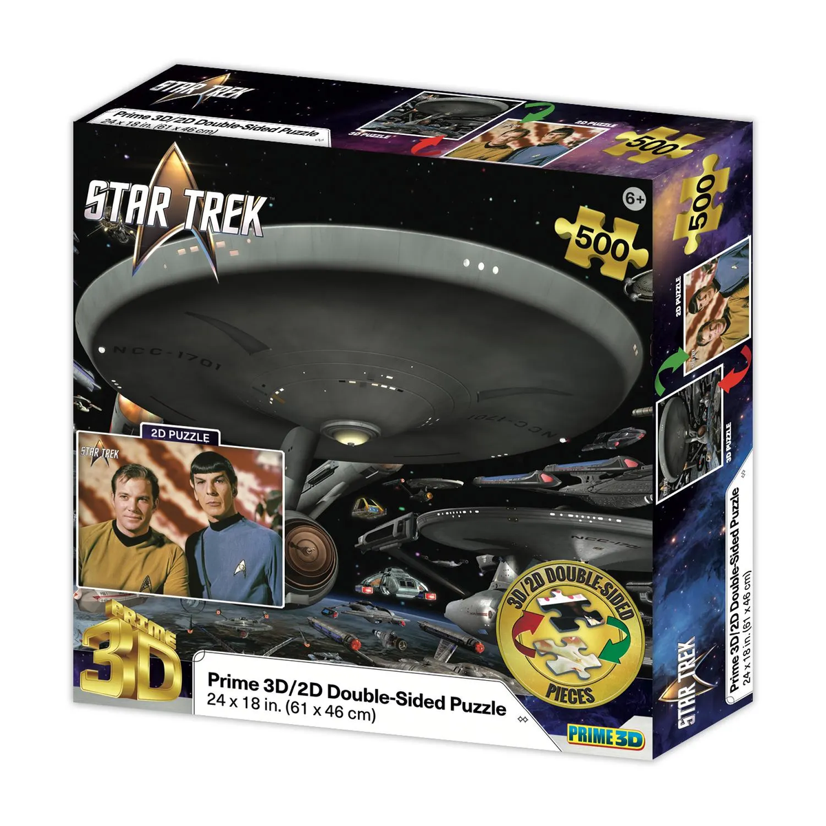 Star Trek - 500 Piece Jigsaw Puzzle by Prime 3D Ltd-zoom-1