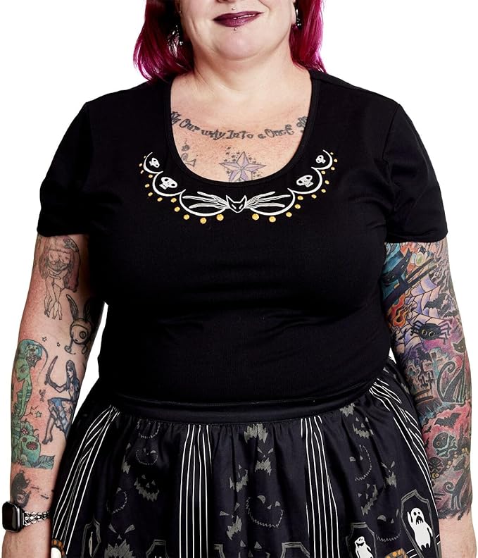 Stitch Shoppe by Loungefly Disney The Nightmare Before Christmas Kelly top shirt-zoom-4