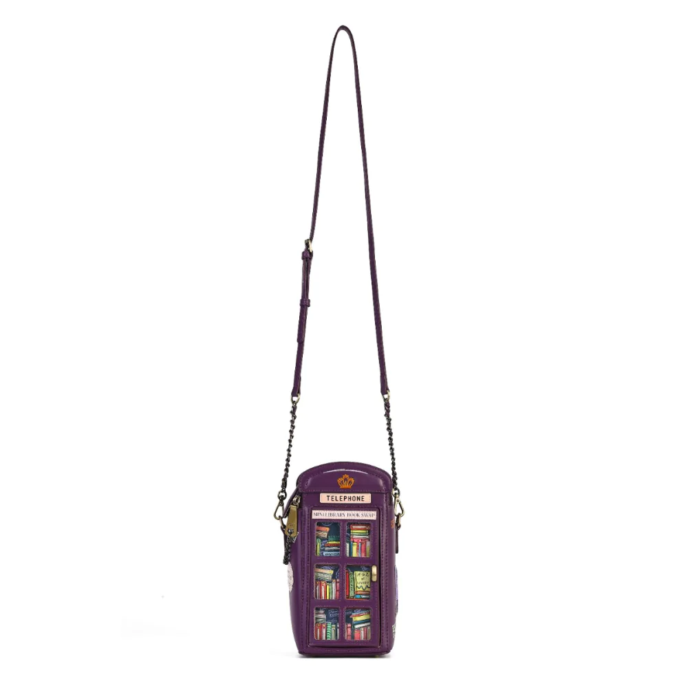Vendula London Travelling Library Bookshop Book Nook Bag-5