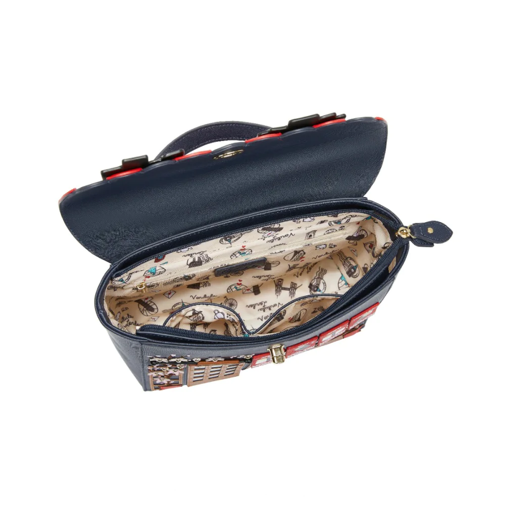 Vendula London Vendula Sushi - Blue Edition Classic Backpack-zoom-6