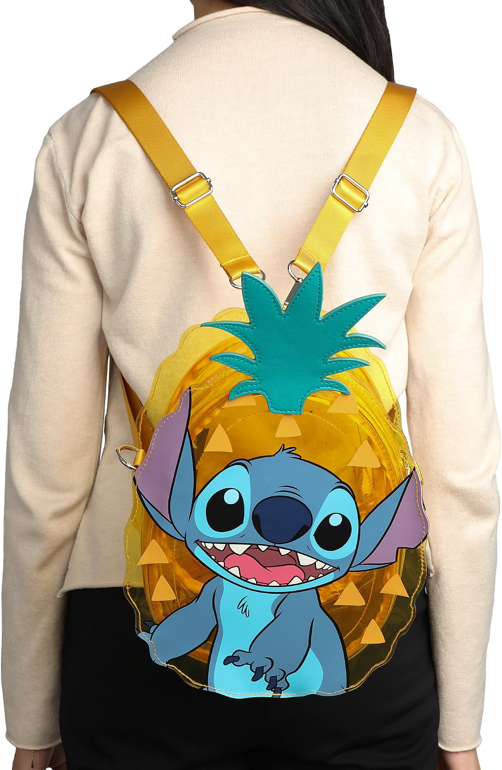 Lilo & Stitch Clear Pineapple Backpack (11 inches)-7