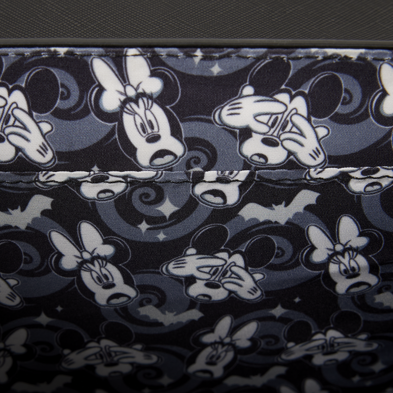 Loungefly Mickey & Minnie Spiderweb & Bats Crossbody Bag-zoom-5