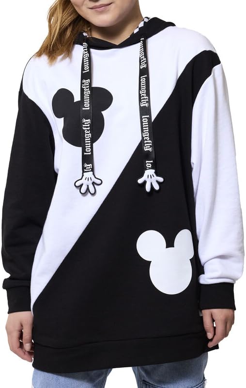 Loungefly Disney Mickey Mouse Yin Yang Y2k Unisex Hoodie
