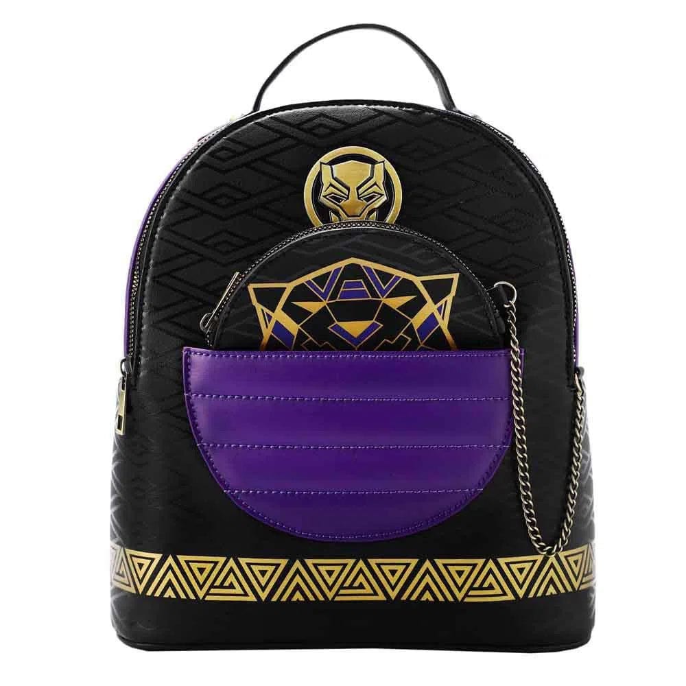 Marvel Black Panther Wakanda Forever Mini Backpack & Coin Purse-7