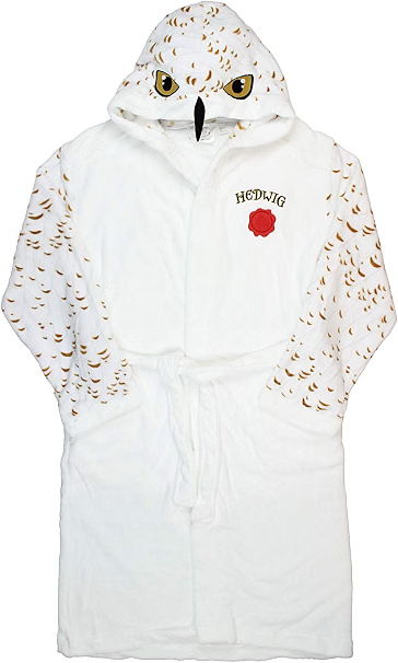 Harry Potter Hedwig Full Sleeve White Robe-zoom-1