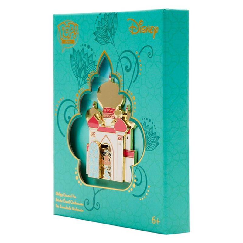 Funko Pop! by Loungefly Princess Jasmine Palace Sliding Pin-zoom-2