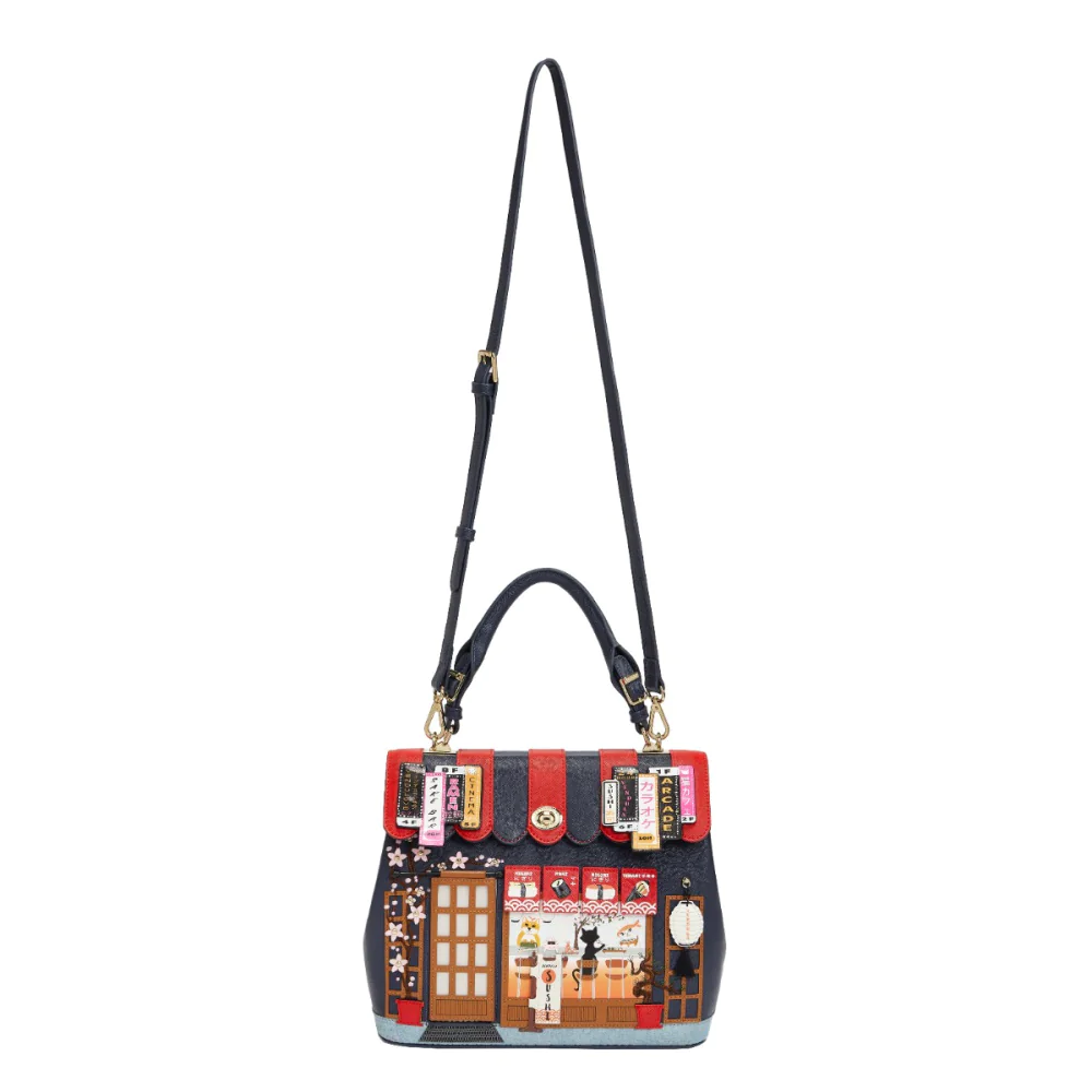 Vendula London Vendula Sushi - Blue Edition Grace Bag-zoom-12