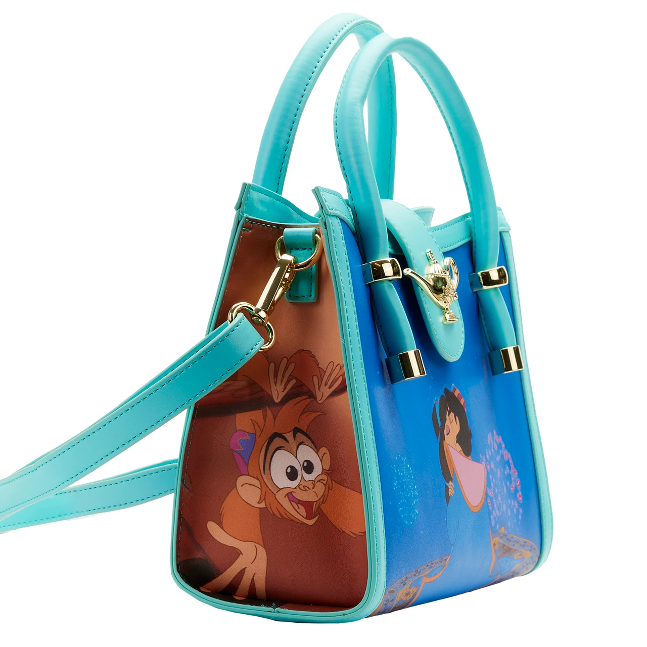 Loungefly Disney Aladdin & Jasmine Princess Series Crossbody Bag Purse-zoom-4