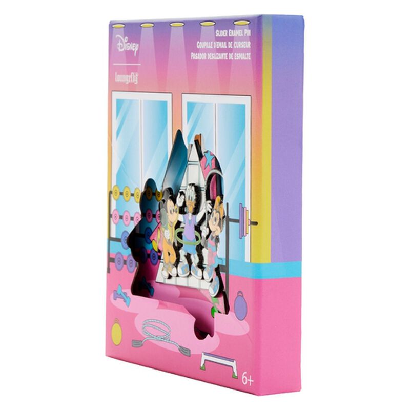 Loungefly Mickeys Mousercise 3" Collector Box Pin