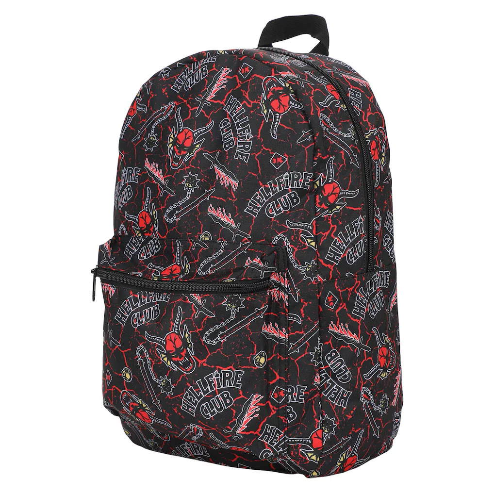 Stranger Things Hellfire Club Laptop Backpack-zoom-3