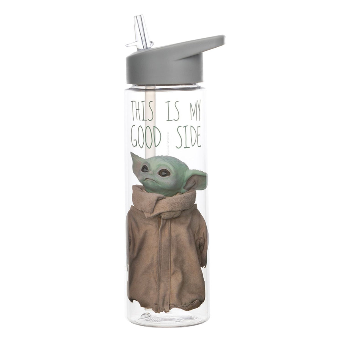 Star Wars The Mandalorian Good Side Grogu Water Bottle-1