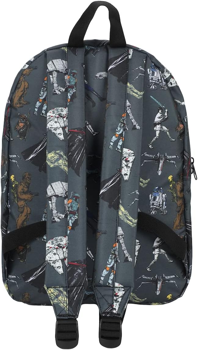 Bioworld Star Wars Multi Character AOP Adult 17" Laptop Backpack-zoom-4
