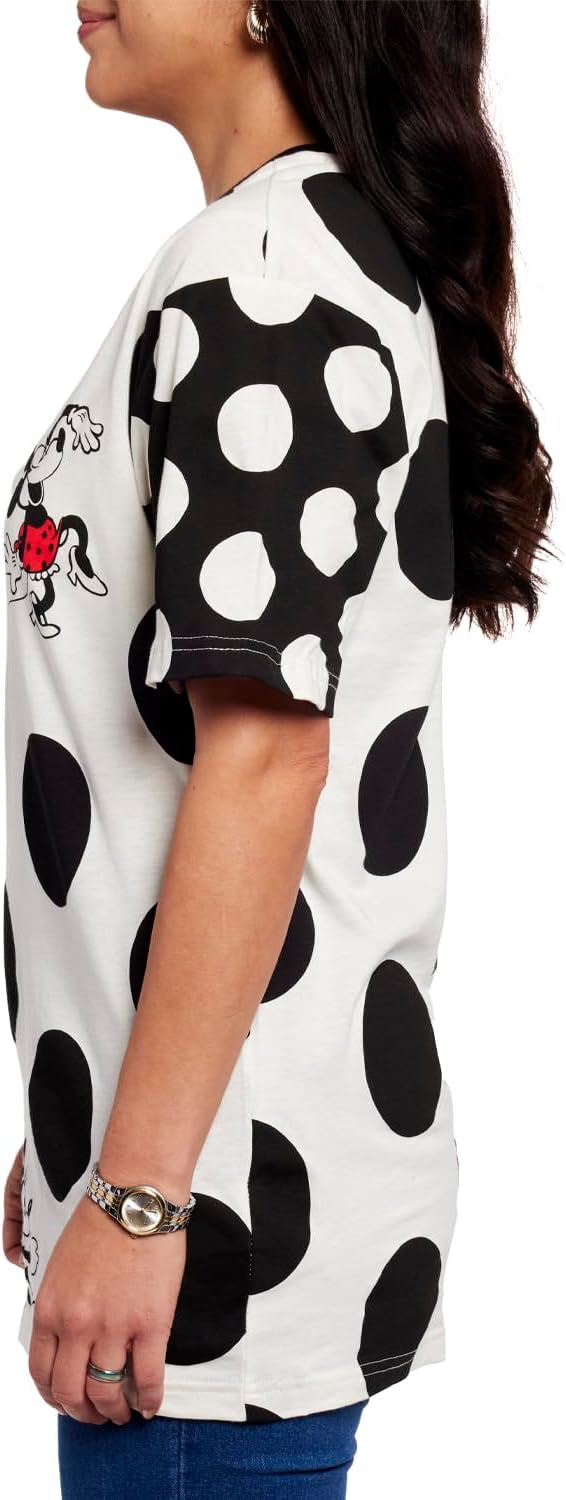 Loungefly Apparel Disney Minnie Mouse Rock the Dots unisex t shirt-zoom-4