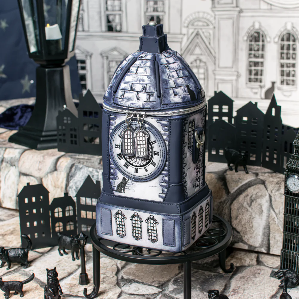 Vendula London Cats In The City Clock Tower Bag-1