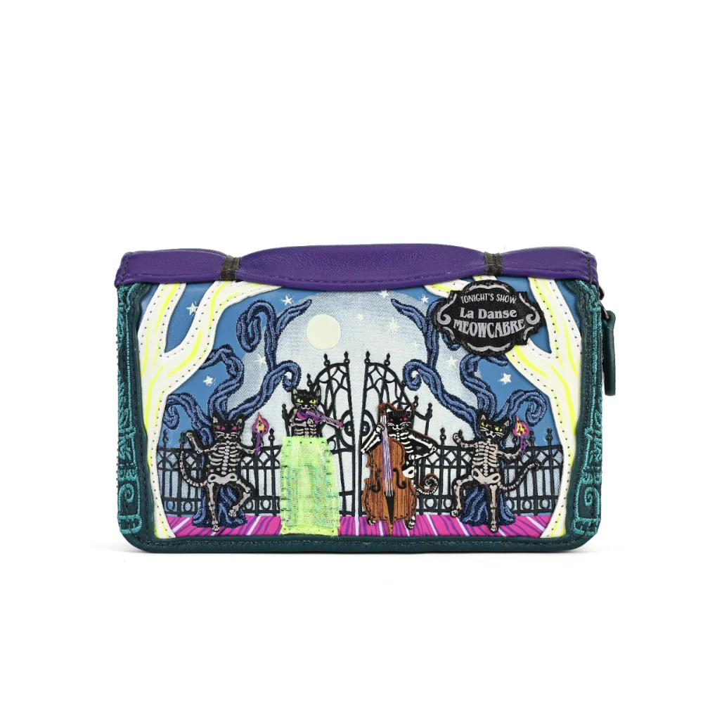 Vendula London Haunted Theatre Medium Ziparound Wallet-2