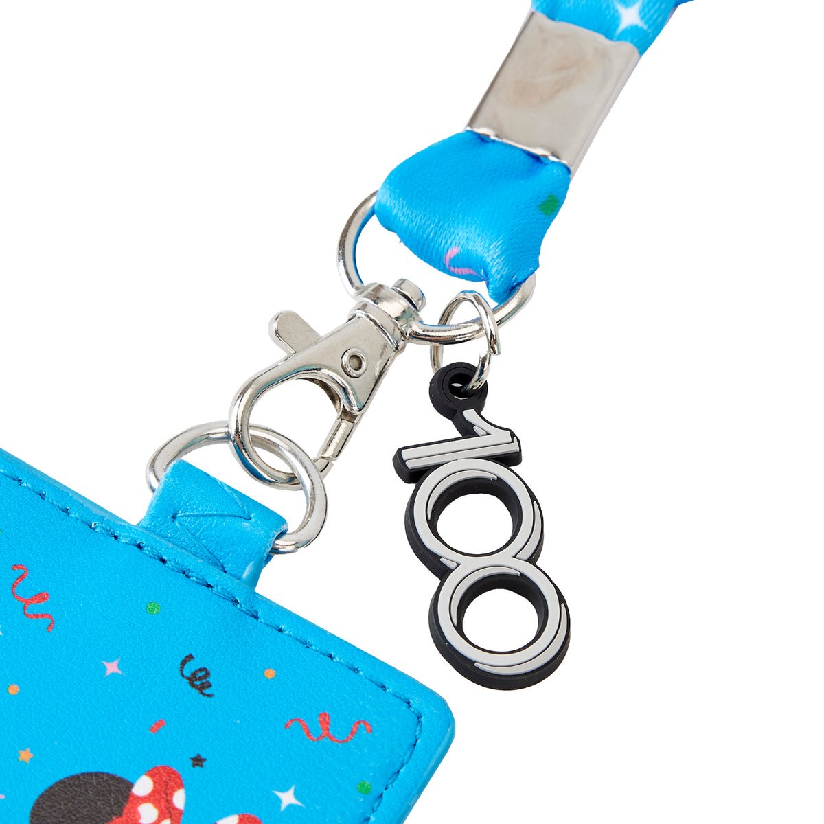 Loungefly Disney100 Anniversary Celebration Cake Lanyard with Card Holder-2