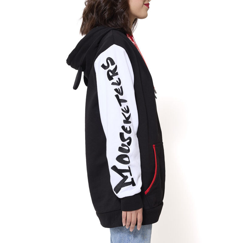Loungefly Disney100 Mouseketeers Varsity Unisex Hoodie-5