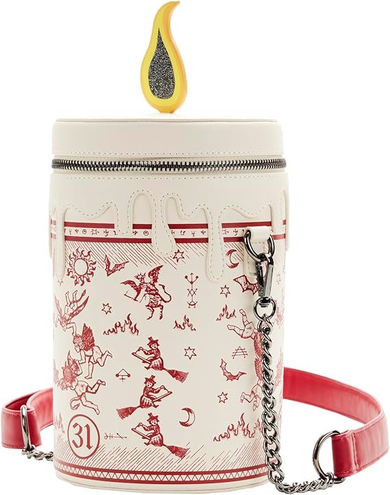 Loungefly Disney Hocus Pocus Black Flame Candle Crossbody-6