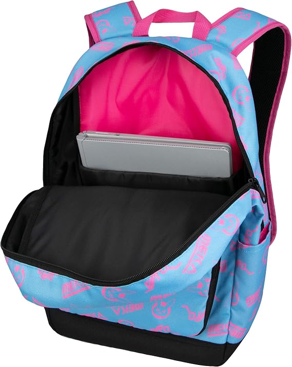 J!NX D.VA Light Blue/Pink Overwatch Splash Backpack-zoom-2