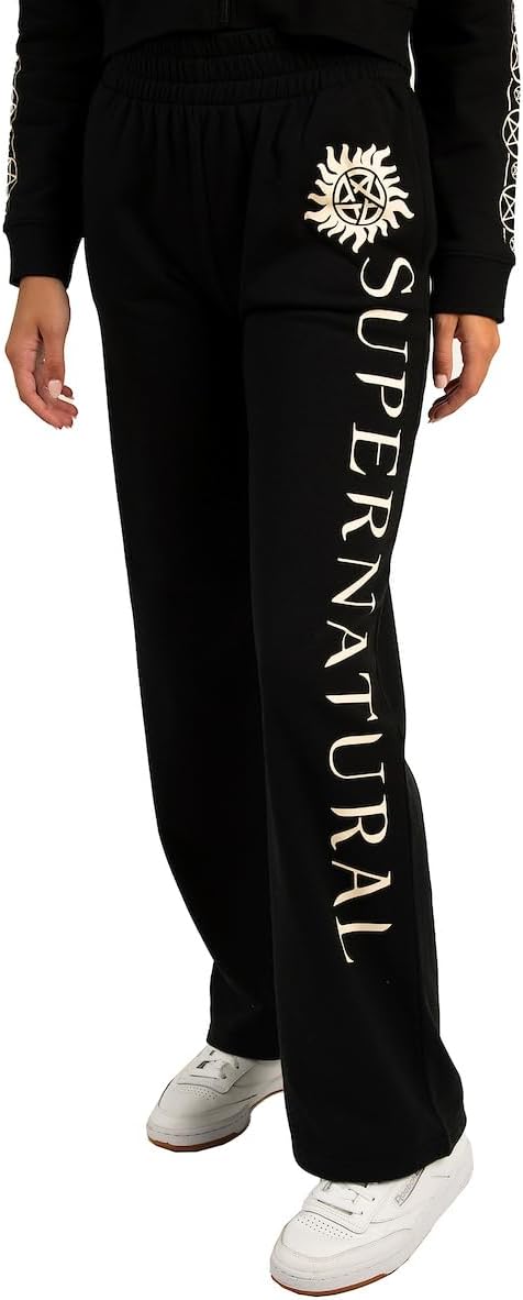 Supernatural Adult Zip Up Hoodie and Jogger Set-zoom-4